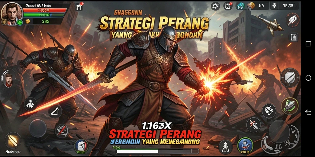 Gameplay intens dengan strategi mendalam di 116X.