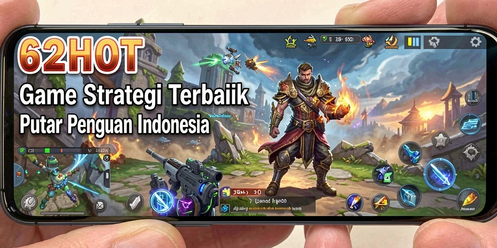 Tampilan gameplay 62HOT yang seru dan mendebarkan.