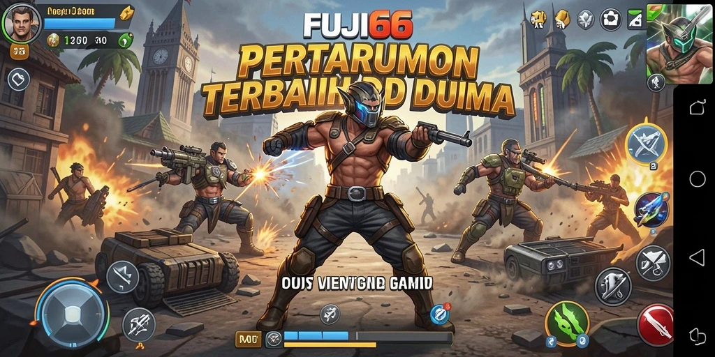 Tampilan gameplay FUJI66 yang penuh aksi dan spektakuler.