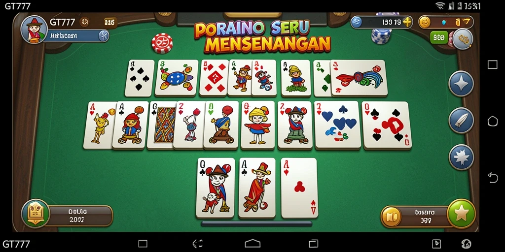 Screenshot gameplay GT777 yang menunjukkan keseruan bermain Domino.