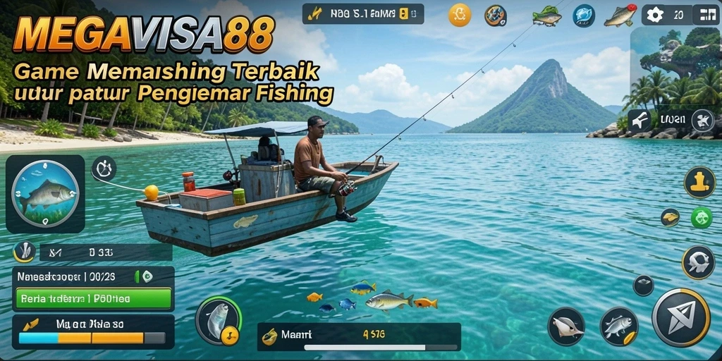 Gameplay seru memancing di MEGAVISA88 dengan grafik yang memukau.