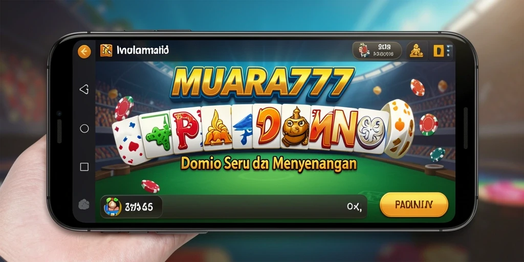 Tampilan gameplay Domino yang menarik dan interaktif di MUARA777.