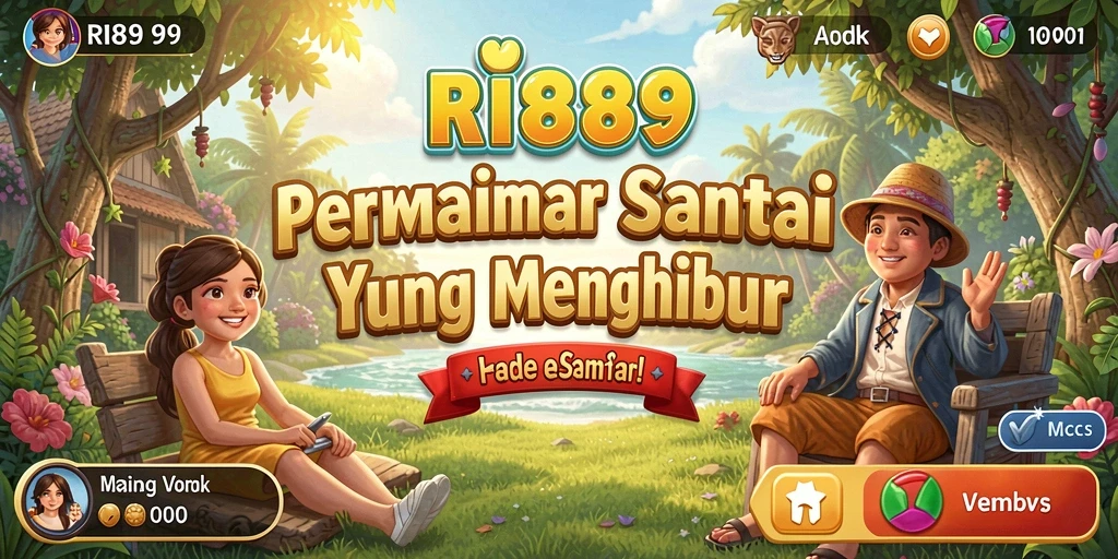 Screenshot RI889 menampilkan gameplay santai dan interaktif yang menarik.