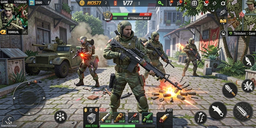 Tangkapan layar gameplay RICIS77 dengan strategi menakjubkan.