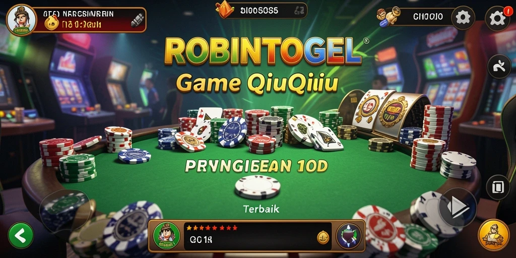 Tampilan gameplay QiuQiu yang menarik dan interaktif.