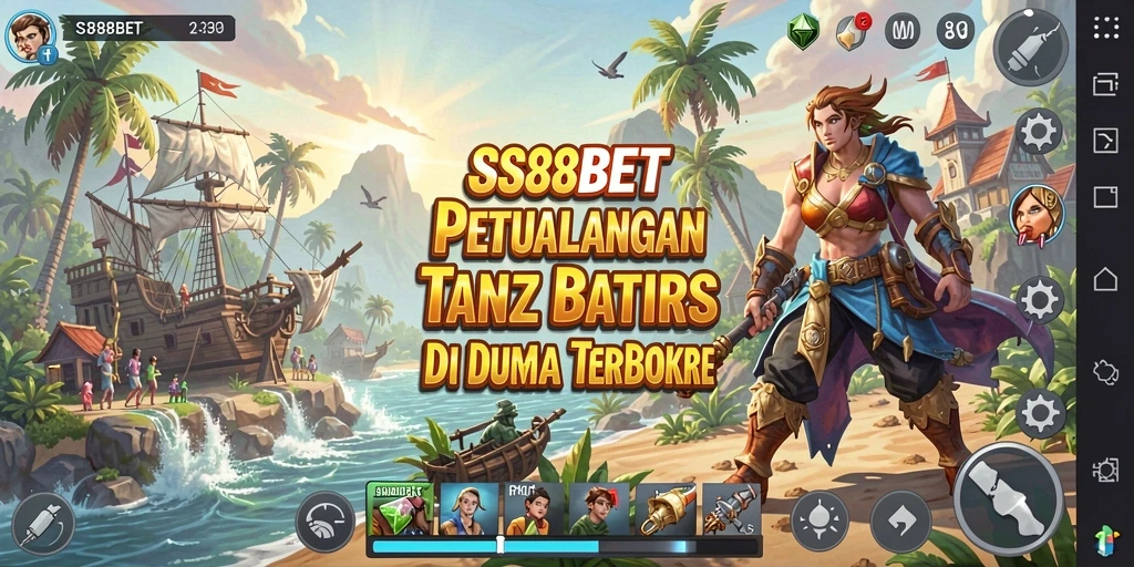 Screenshot gameplay <strong>SS88BET</strong> menampilkan aksi mendebarkan di dunia terbuka.